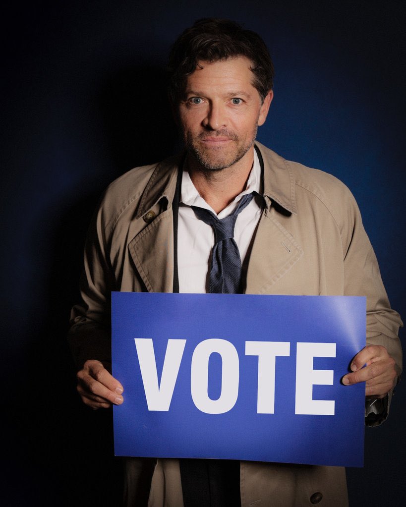 Dr. Dani Arigo, also now on BSky (same @) (@drdaniarigo) on Twitter photo Today’s the day! Come on America, we can do this. We can even end this today, rather than waiting in limbo all week. Castiel believes in us - let’s make him proud 💙 #Vote2024 <a href="/mishacollins/">Misha Collins</a> Today’s the day! Come on America, we can do this. We can even end this today, rather than waiting in limbo all week. Castiel believes in us - let’s make him proud 💙 #Vote2024 <a href="/mishacollins/">Misha Collins</a>