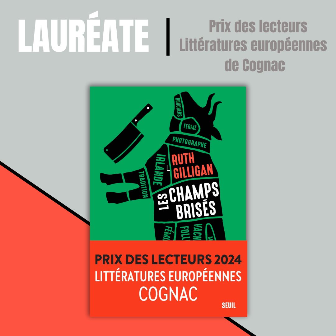 Éditions du Seuil (@editionsduseuil) on Twitter photo 🌟 Toutes nos félicitations à <a href="/RuthGilligan/">Ruth Gilligan</a>, lauréate du prix des lecteurs de littératures européennes de Cognac 2024 pour son roman “Les Champs brisés” !
En savoir plus : seuil.com/ouvrage/les-ch… 🌟 Toutes nos félicitations à <a href="/RuthGilligan/">Ruth Gilligan</a>, lauréate du prix des lecteurs de littératures européennes de Cognac 2024 pour son roman “Les Champs brisés” !
En savoir plus : seuil.com/ouvrage/les-ch…