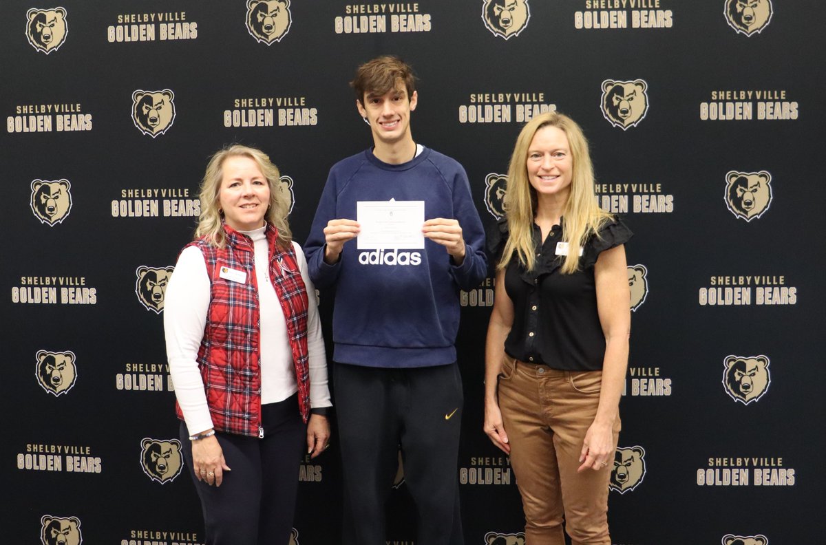 Congratulations to Eli Slaven, pictured with Mrs. Badgero and Mrs. Lux from the Guidance Department, for receiving a Commended Student designation from the National Merit Scholarship Program.