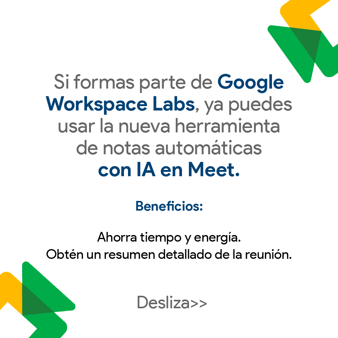 CityWorksGlobal's tweet photo. Revoluciona tus reuniones con Google Meet 🚀

¿Te gustaría probarlo? Visita https://t.co/THKZ8uDviz para más detalles.

#CityWorks #TransformaciónDigital #Innovación #GoogleMeet #IA #Eficiencia #videollamada #conferencia #videoconferencias #meet #googletools #google https://t.co/J7PLkuUcXb