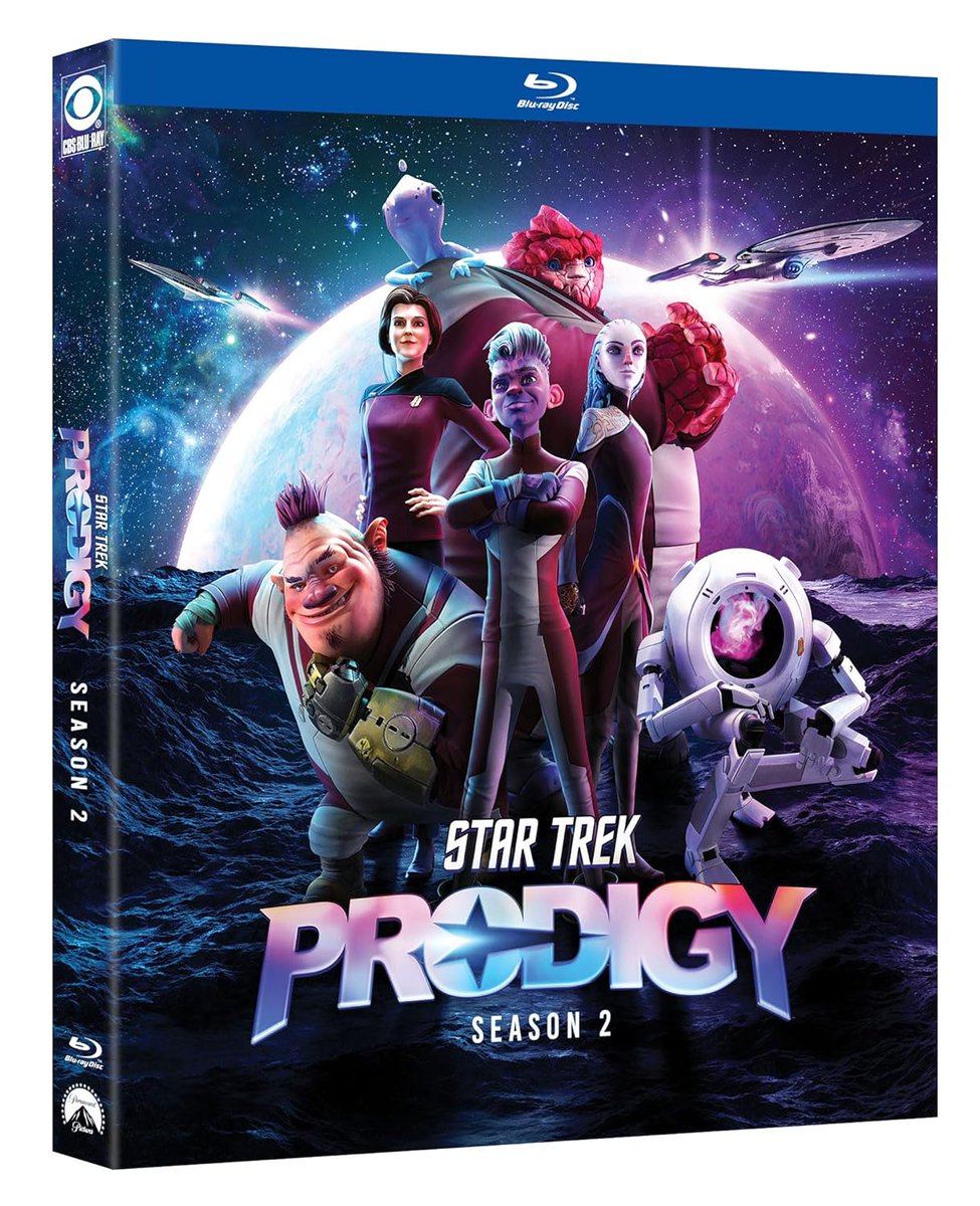 🚨Giveaway Alert!🚨
Go fast! The adventurous and 100% canon Star Trek: Prodigy Season 2 warps from Netflix to Blu-ray and DVD on November 12th, one week from today. It includes all 20 episodes and won't be cut into two separate releases like Season 1 was. 

FIVE of you living in
