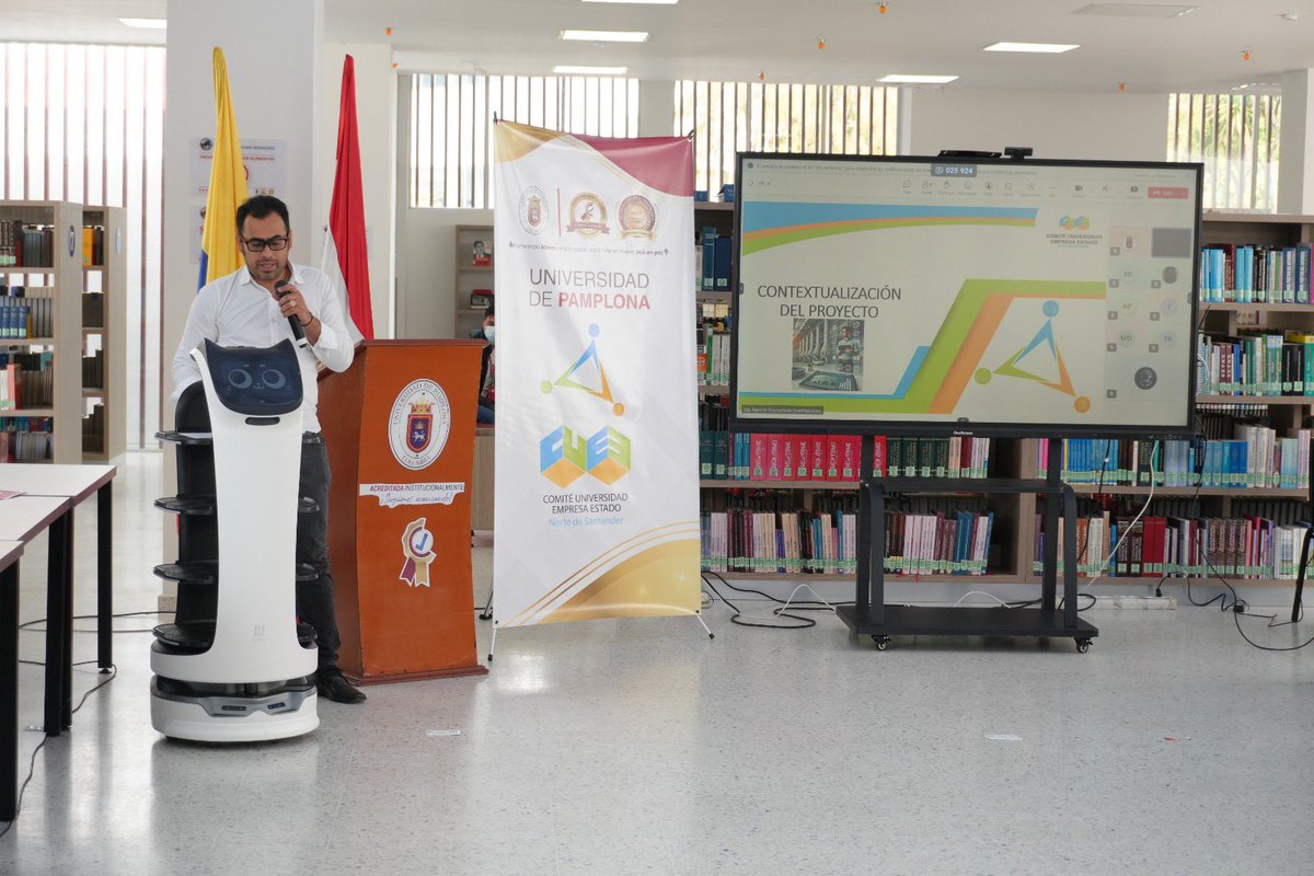CUEENdS's tweet photo. Hoy en la Universidad de Pamplona llevamos a cabo la plenaria No. 67 del CUEE de Norte de Santander, centrada en Energía y Robótica. Nuestro objetivo es fortalecer el diálogo y la convergencia regional en CTI+E para impulsar el desarrollo. https://t.co/Ox5csYhShC