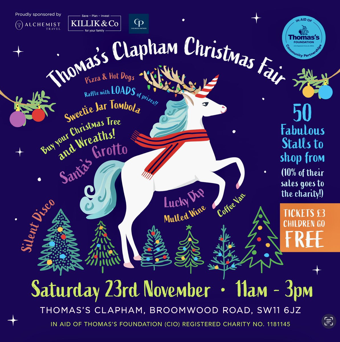 Come and join us for lots of festive fun at our Christmas Fair!