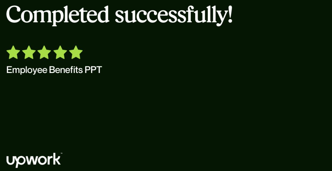 Another project successfully completed. ⭐️⭐️⭐️⭐️⭐️
<a href="/Upwork/">Upwork</a> #freelancer #GraphicDesign 

upwork.com/ab/g/pub/wom/p…