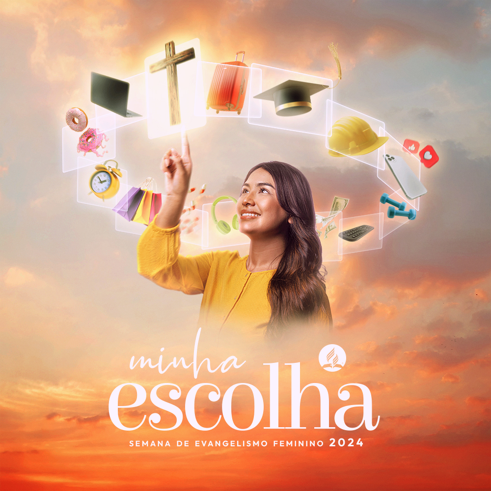adventistas7BC's tweet photo. "Escolha Jesus. Só Ele é o caminho, a verdade e a vida." Semana de Evangelismo Feminino 2024. Agora, em Novembro. Conheça a Música Oficial👇
📲 https://t.co/L65FjQ4FBv 
.
#MinhaEscolhaÉJesus #evangelismofeminino #MinistérioDaMulher #adventistas7bc https://t.co/Tgo706qypf