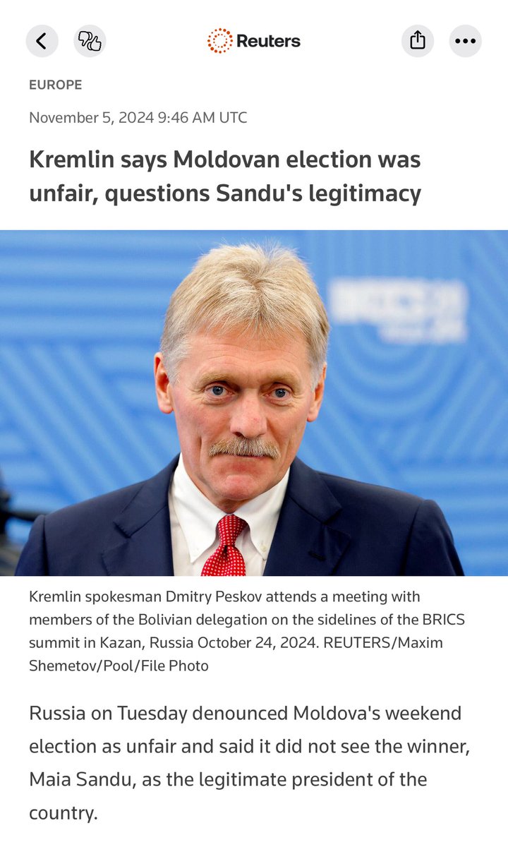 I can't help thinking if Moscow is using this as a rehearsal for this week, if their guy in Washington doesn't win.