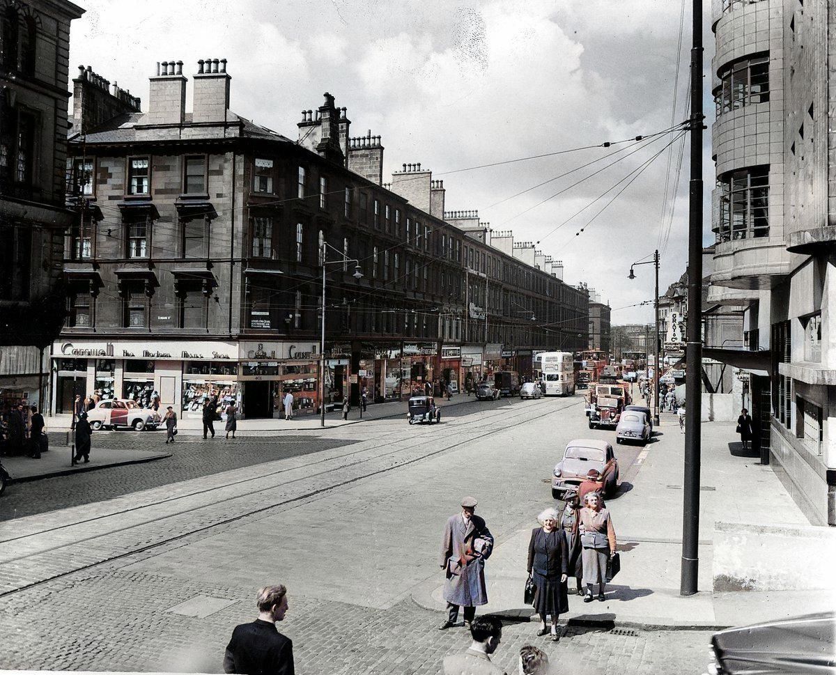 OldGlasgowPics's tweet photo. To View More Great Old Photos Of Old Glasgow, Visit Our Website At https://t.co/YuYlRMZNjM
Sauchiehall Street looking West, Beresford Building on the right. Glasgow, 1950
https://t.co/YuYlRMZNjM https://t.co/nxtGtT21S2