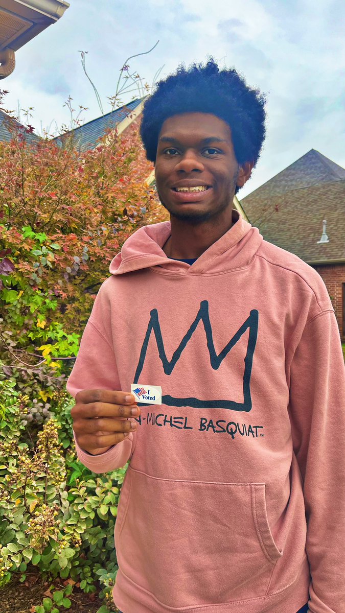 1st time voter!!! 🇺🇸🗳️ #ElectionDay #Vote2024