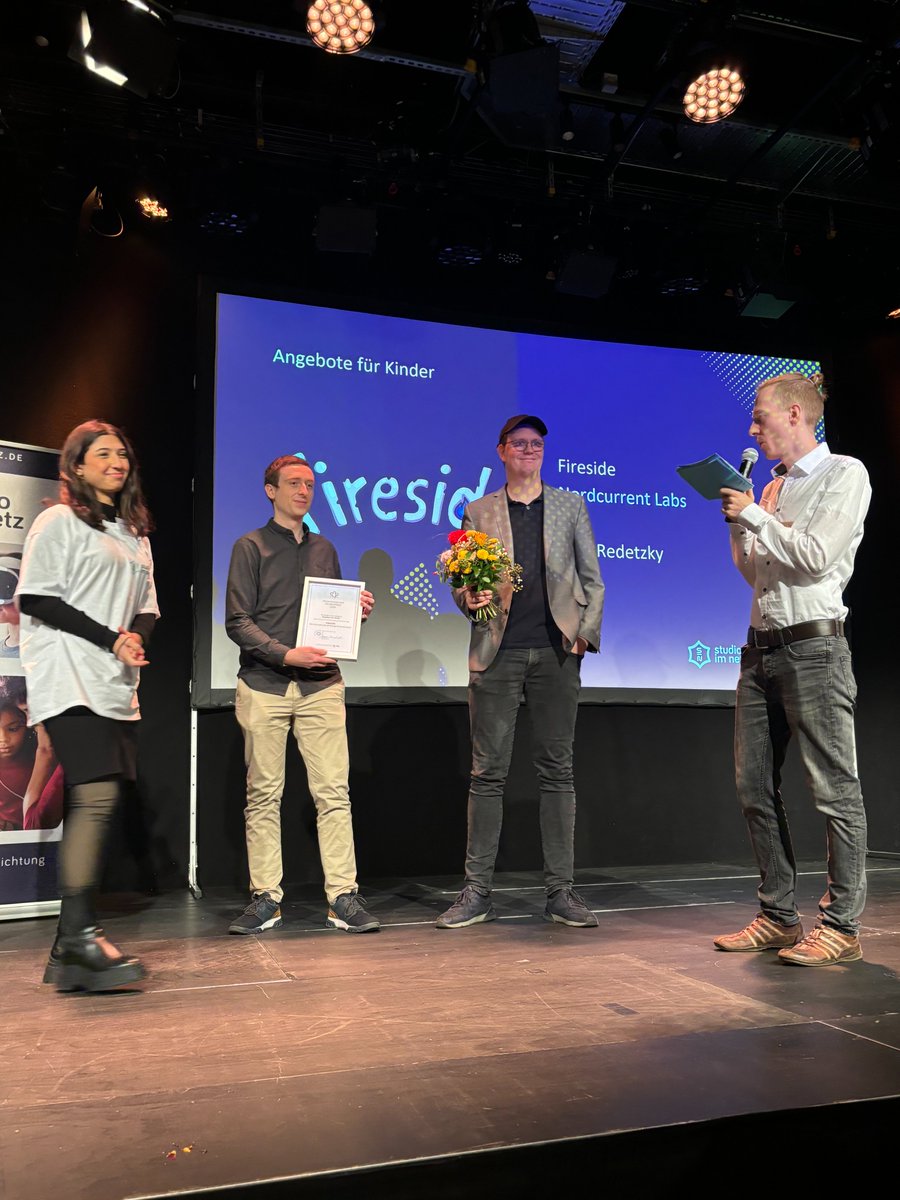 Nordcurrent Labs ๐ฎ (@nordcurrentlabs) on Twitter photo Last week, ๐ฒ Fireside ๐ฒ by Emergo Entertainment (<a href="/EmergoE/">EmergoEntertainment ๐ Developing Train Jumble ๐</a>) became a WINNER at the 2024 Educational Media Awards (Pรคdagogischen Medienpreise) in Munich, Germany, in the โจChildrenโจ category! ๐คฉ Huge congratulations to the team!!! ๐๐ฅณ๐
๐ฒ Fireside ๐ฒ is a #WholesomeGame Last week, ๐ฒ Fireside ๐ฒ by Emergo Entertainment (<a href="/EmergoE/">EmergoEntertainment ๐ Developing Train Jumble ๐</a>) became a WINNER at the 2024 Educational Media Awards (Pรคdagogischen Medienpreise) in Munich, Germany, in the โจChildrenโจ category! ๐คฉ Huge congratulations to the team!!! ๐๐ฅณ๐
๐ฒ Fireside ๐ฒ is a #WholesomeGame