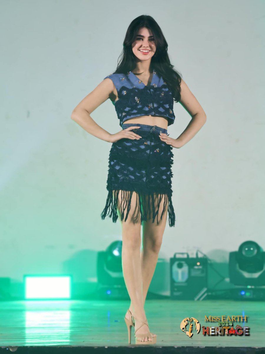 MissEarth's tweet photo. Take a look at their inspiring eco-friendly creations—each piece an innovative work of art, transforming discarded materials into fashion statements for a greener future! 
#MissEarth2024 #WaterGroup #UpcyclingFashion #EcoFashion #Heritage #MissEarth2024Heritage https://t.co/U1P8ZlEXTV