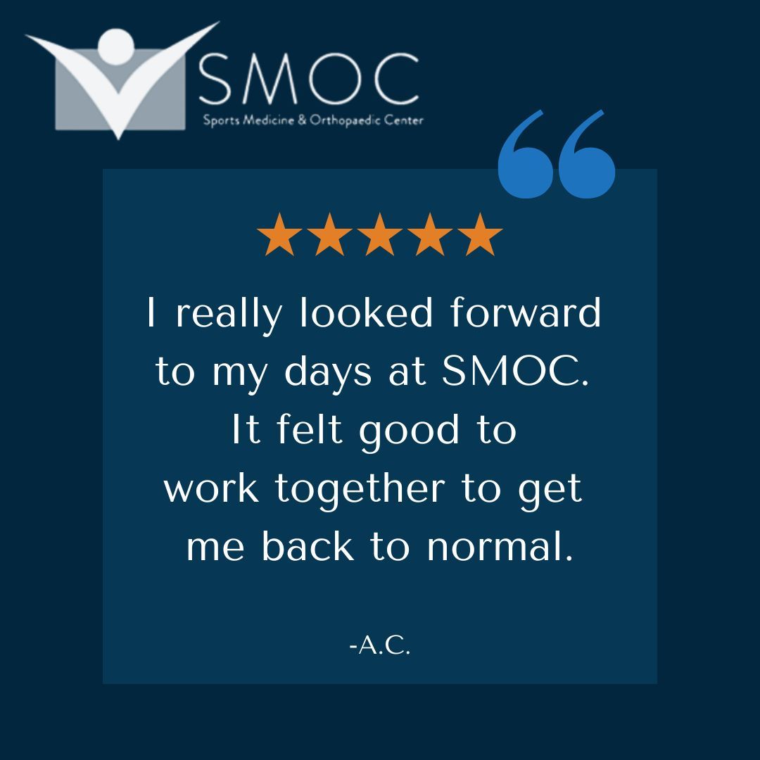 SMOC - Sports Medicine & Orthopaedic Center (@SMOC_PT) / Posts / X