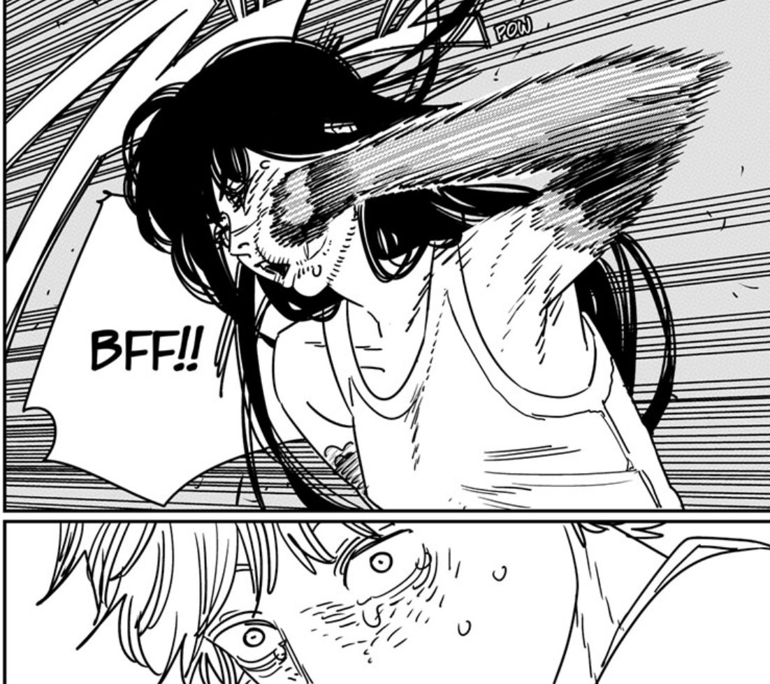 tanijrou's tweet photo. Chainsaw man 182 

THANK YOU ASA MITAKA https://t.co/inEoMv6Jqa