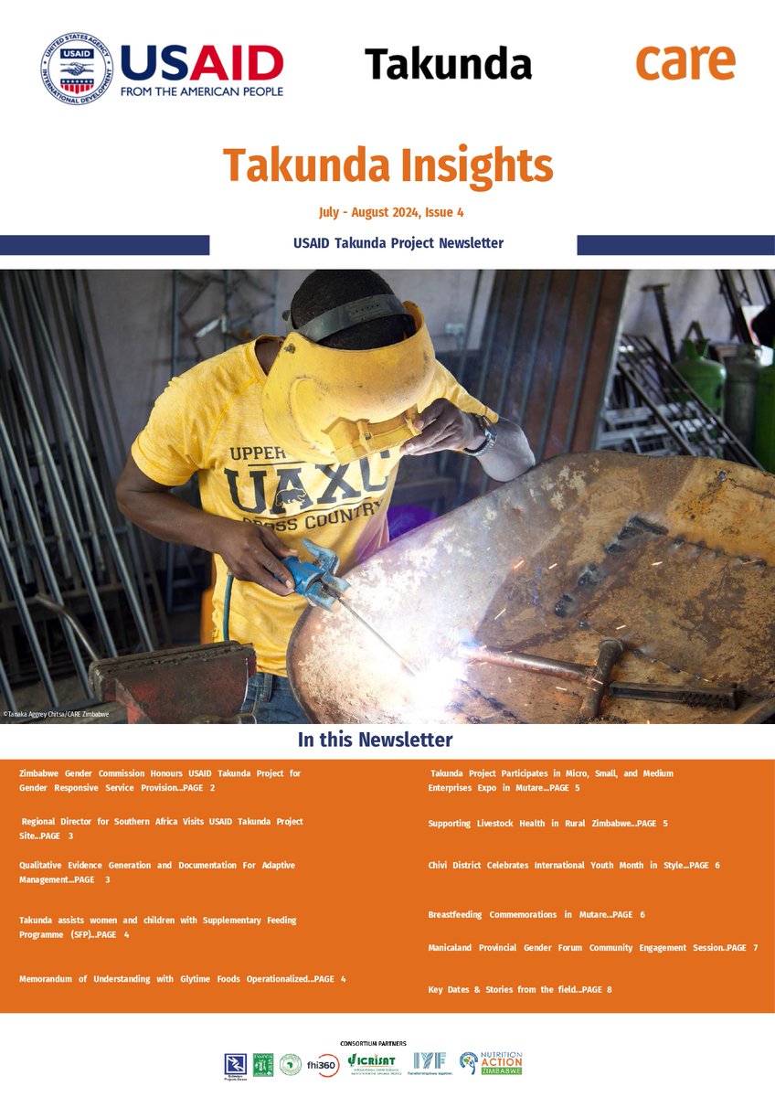 TakundaRFSA's tweet photo. Want to stay up to date with our project updates and see how we are making an impact in #Buhera, #Chivi, #Masvingo, and #Mutare Rural Districts? 

Click the  link below to access some of our newsletters:
➡️https://t.co/dSPveHHJUa

#Production #Income #Resilience https://t.co/XTiZbeGecb
