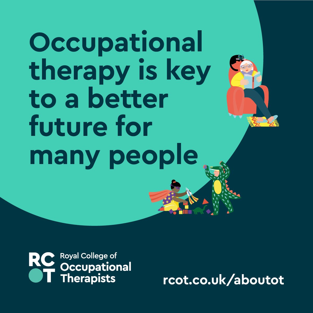 By working proactively with people where they are, we will empower them to manage their changing needs and reduce pressure on the NHS and the wider health and care system.  💚

Together we can build a better understanding of occupational therapy: loom.ly/h-9_cVE
#OTWeek24