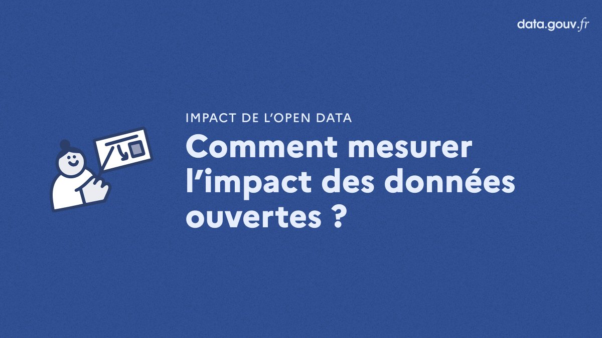 🛠️Notre série sur l'impact de l'#opendata s'achève avec un petit guide pratique à l'intention des producteurs de données, qui synthétise les outils et les bonnes pratiques pour suivre l'impact de ses données !

L'article : data.gouv.fr/fr/posts/impac…