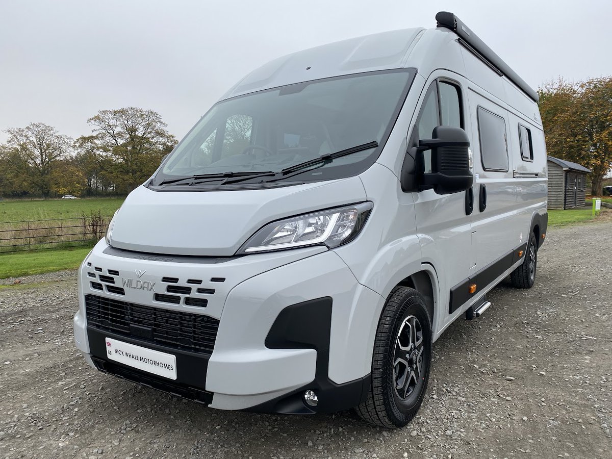 DestinationMoHo's tweet photo. It seems to be #camper van season! 
---
We've had 4 x new van conversions turn up in recent days, including;
#WildAx Solaris XL
#Knaus BoxLife Pro 600 Street
Knaus #BoxLife Pro 630 Freey
&amp; #Weinsberg CaraTour 630 MEG Outlaw!
---
https://t.co/D9fkGnaqr0 - for all the info! https://t.co/GsuzXmyiIy