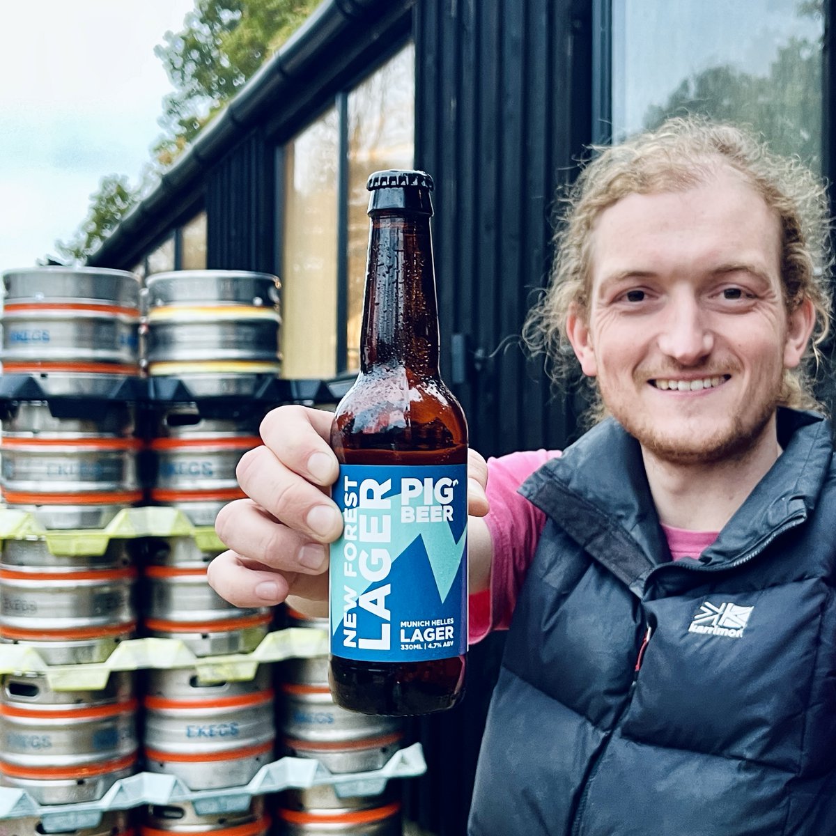 PIGBEERCO's tweet photo. NEW FOREST LAGER - 4.7% ABV

Meet your new go-to Munich Helles Lager, inspired by the New Forest’s laid-back charm. Crisp, clean, and balanced with toasted malts, this easygoing classic has a refreshingly smooth finish. Crafted with heart at our independent, family-run brewery. https://t.co/S9NVJb1BVH