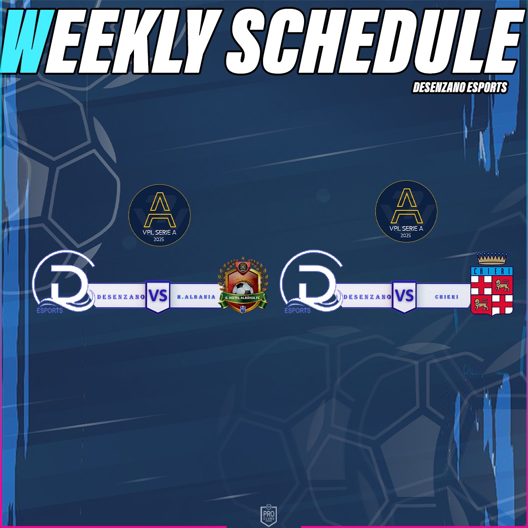 DESENZANO eSports (@dsz_esports) on Twitter photo 🔵⚪️ 🔵⚪️