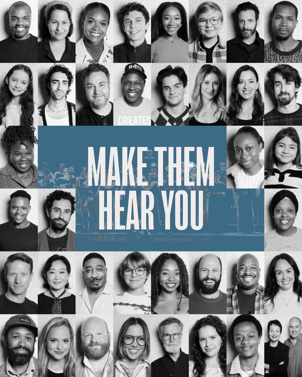 NYCityCenter's tweet photo. Make them hear you. Your sword can be a sermon or the power of the pen. 💙 Use your voice and VOTE this Election Day. https://t.co/B2d4QSZXOE