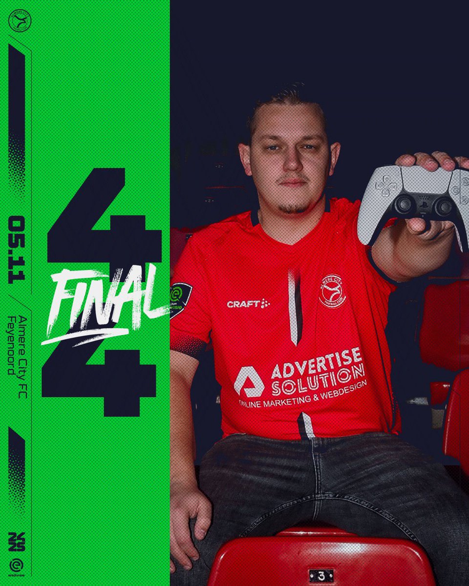 Almere City FC (@almerecityfc) on Twitter photo ๐ฎ Almere City FC - Feyenoord 4-4
<a href="/Giobundyy/">Giovanni Bakhuijsen</a> speelt de eerste wedstrijd van het <a href="/eDivisie/">KPN eDivisie</a> seizoen knap gelijk tegen Feyenoord. ๐ฎ Almere City FC - Feyenoord 4-4
<a href="/Giobundyy/">Giovanni Bakhuijsen</a> speelt de eerste wedstrijd van het <a href="/eDivisie/">KPN eDivisie</a> seizoen knap gelijk tegen Feyenoord.