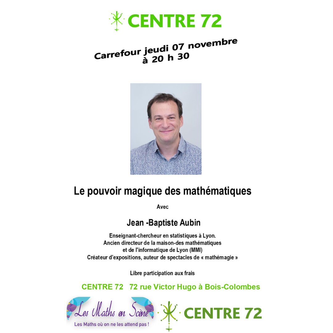 LES MATHS En SCENE #LMES tweet media