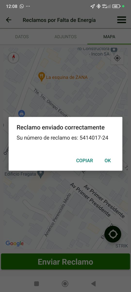 romipn's tweet photo. @ANDEOficial  sin energía eléctrica barrio mbocayaty Asunción!! https://t.co/7k1v13n3i2