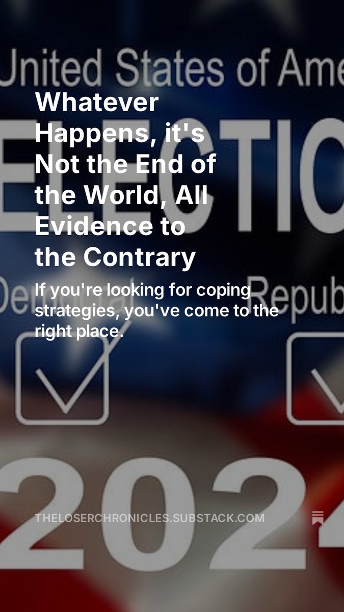A coach on the day of the big game settles your nerves and gets you focused by emphasizing the habits and principles that got you there. Establish a cadence, go with the flow, commit to the grind. #ElectionDay  #electionday2024  tinyurl.com/2ez3s549