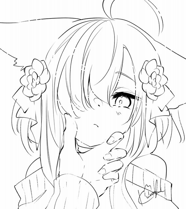 帰るの遅くなってお絵かき時間減ってかなしかったのでセツカちゃんrkgk 