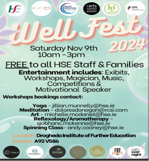 NursingOlol's tweet image. Calling ALL staff (&amp;amp; your families), come &amp;amp; join us on Saturday the 9th 10am -2pm for a FREE day of wellness, entertainment &amp;amp; workshops focusing on YOU 😀 #staffwellness #LivingPathway #wellfest