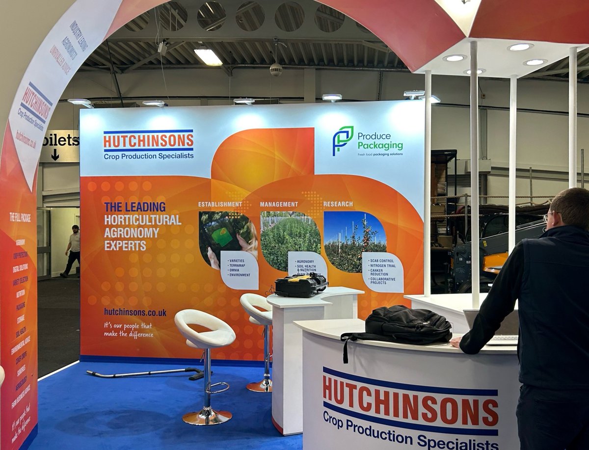Hutchinsons (@hutchinsons_ag) on Twitter photo Our team have been busy setting up for the National Fruit Show tomorrow! Will you be joining us?
Experts from Hutchinsons, <a href="/PPackaging/">Produce Packaging</a> and @OmniaUK will be on hand to give you horticultural and farm management advice 🍎🌱
See you there!👋
loom.ly/pZjxnQo Our team have been busy setting up for the National Fruit Show tomorrow! Will you be joining us?
Experts from Hutchinsons, <a href="/PPackaging/">Produce Packaging</a> and @OmniaUK will be on hand to give you horticultural and farm management advice 🍎🌱
See you there!👋
loom.ly/pZjxnQo