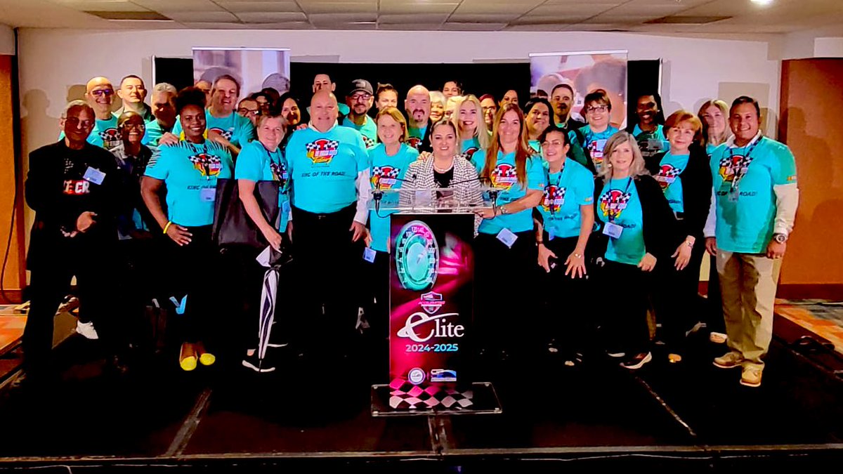 TECMiami's tweet image. The King of the Road Elite Team of The English Center are representing at Elite Professional Development Conference. 🏁🏁🏁#AcceleratingPerformance #YourBestChoiceMDCPS
