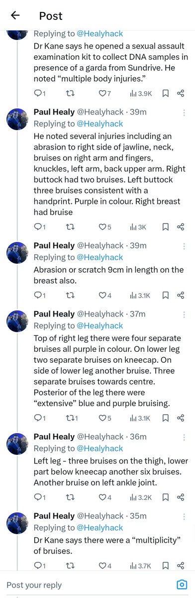 Newrygal1's tweet photo. *trigger warning*  mcgregor rape case 

Also leaving these here without comment until the case is over but I think the doctors report speaks for itself https://t.co/7P0hJTAqBV