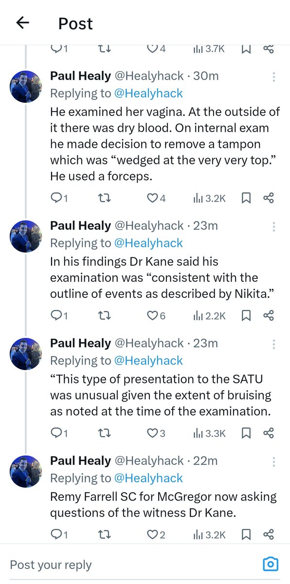 *trigger warning*  mcgregor rape case 

Also leaving these here without comment until the case is over but I think the doctors report speaks for itself