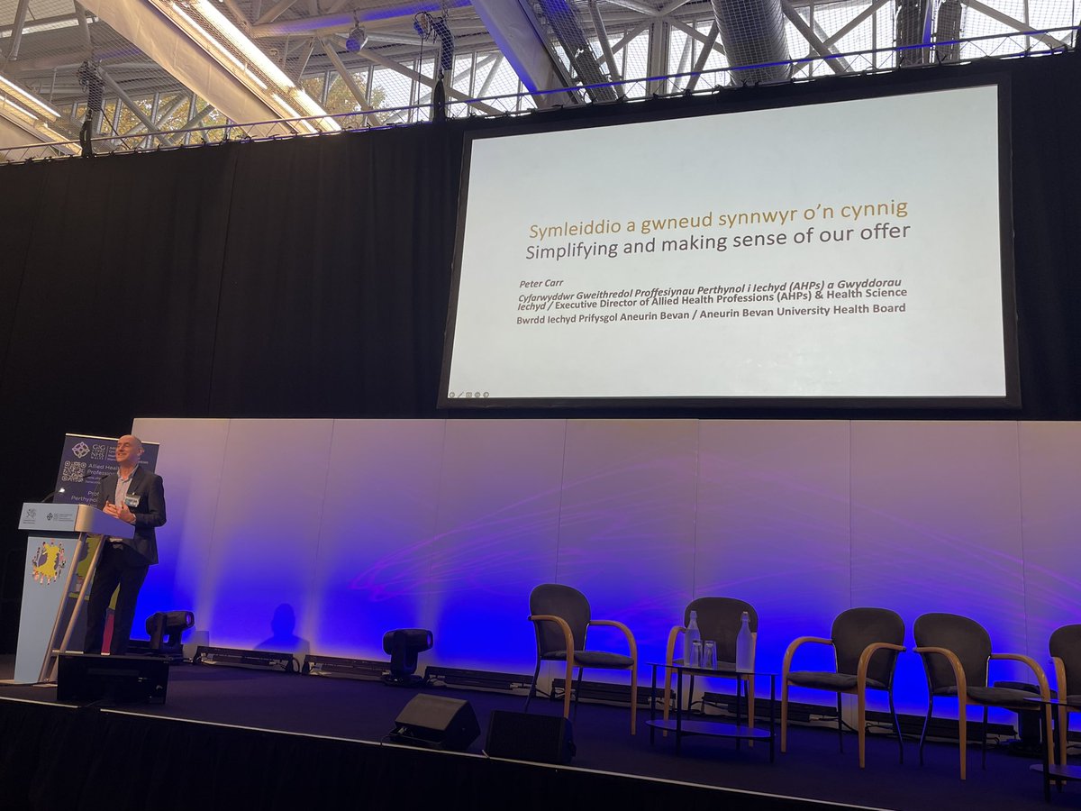 Executive Directors of AHPs and Health Science out in force at today’s National AHP Conference 💙💙💙 <a href="/AHP_Cymru/">AHP Cymru</a> <a href="/mr_james_severs/">James Severs</a> <a href="/RuthCr/">Ruth Crowder</a>