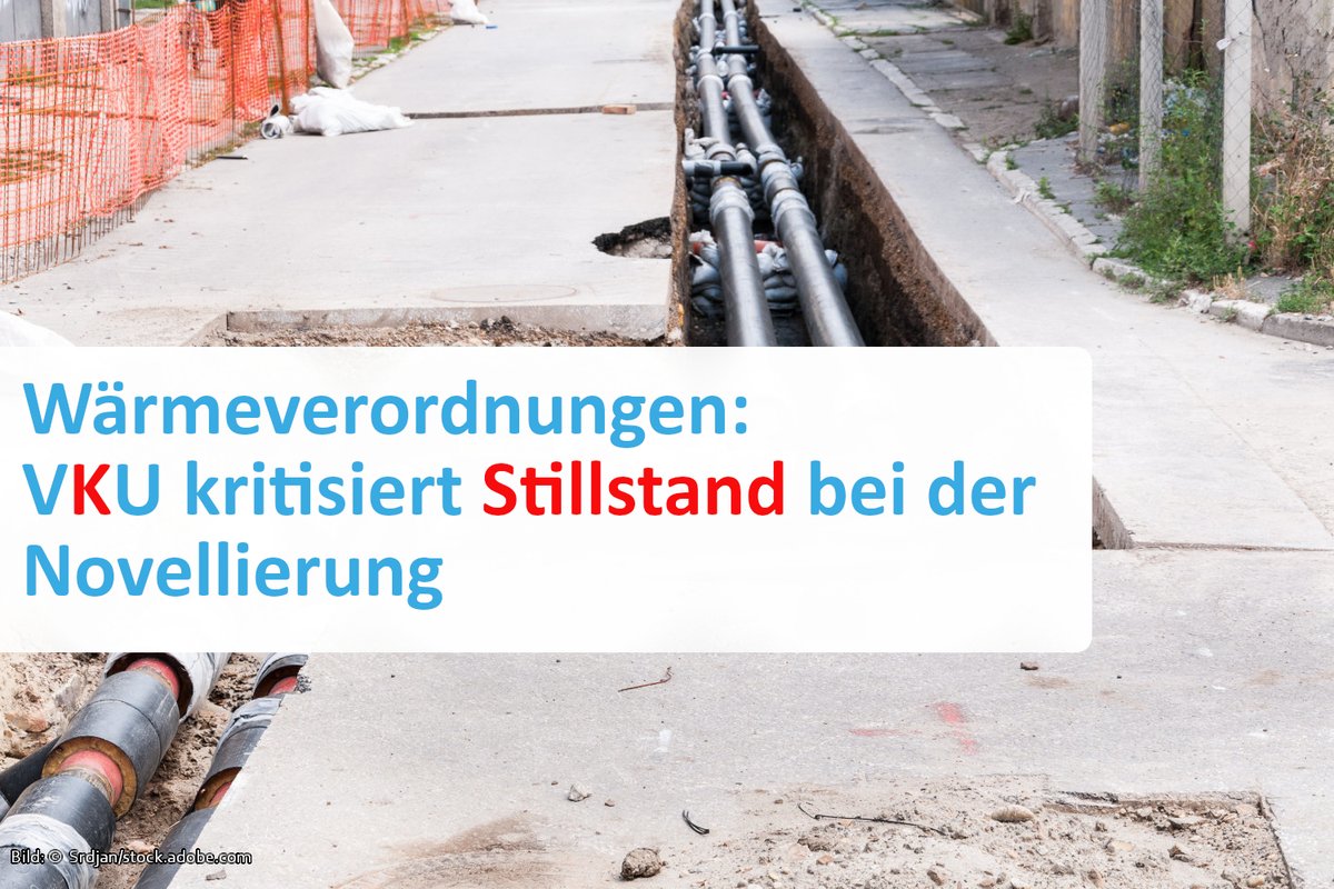 VKUonline's tweet photo. VKU-Chef Liebing verliert die Geduld: "Es ist ein Trauerspiel für die #Regierung und den #Klimaschutz, dass die Kabinettsbefassung immer wieder geschoben wird." Mehr dazu: https://t.co/VaqTNgLUd7
#Wärme #Fernwärme #Wärmewende https://t.co/cQJLOysqyj