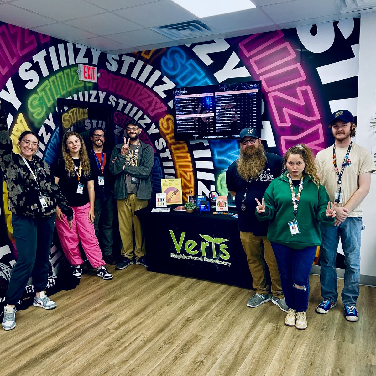 Did ya'll see Stiiizy pimped our stores out? 👀
The new wraps go crazzzyyyy, swing by &amp; say high! 🌱