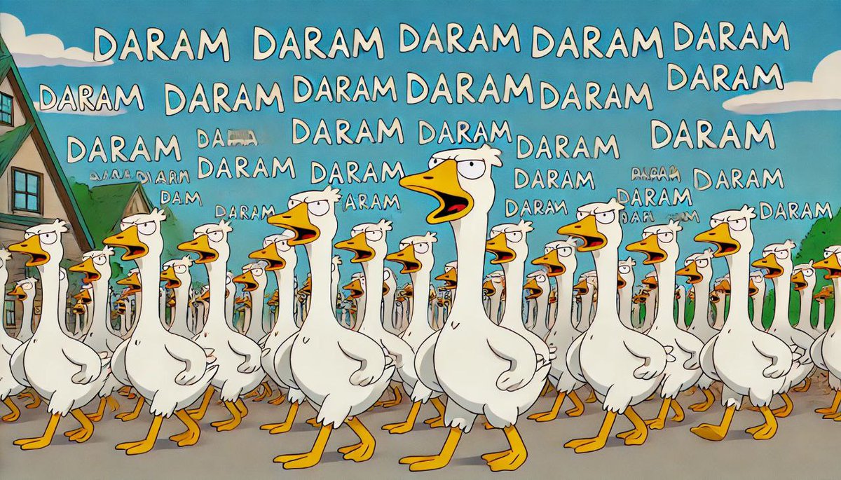 BigBigbtc's tweet photo. @leihongbo888 一大波大鹅正在赶来的路上。。。。。
$DARAM https://t.co/qOab3HKV5F