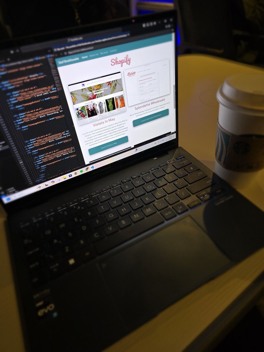 robogirlcodes's tweet image. Updating my portfolio website on the road/rails...
#shopifydeveloper #femaledeveloper #girlswhocode #opentowork #shopify #londondevelopers #womenintech