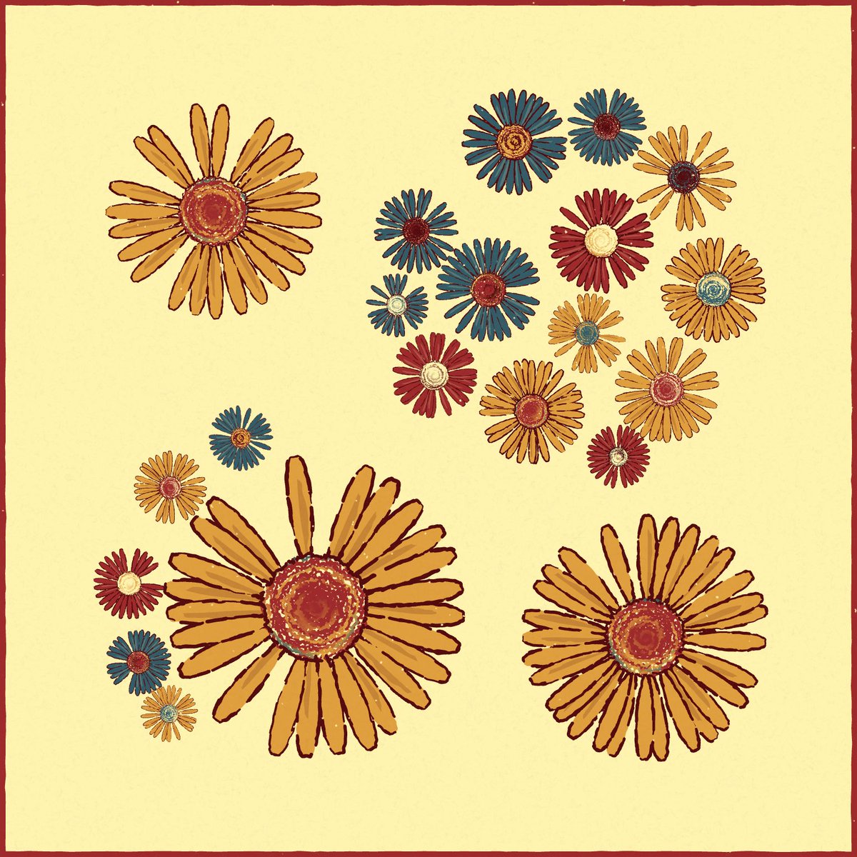 FLAMINGODAO's tweet photo. Generative daisies by @nsmagx to brighten your day

gm 🌼 https://t.co/T6rVnwwVdO