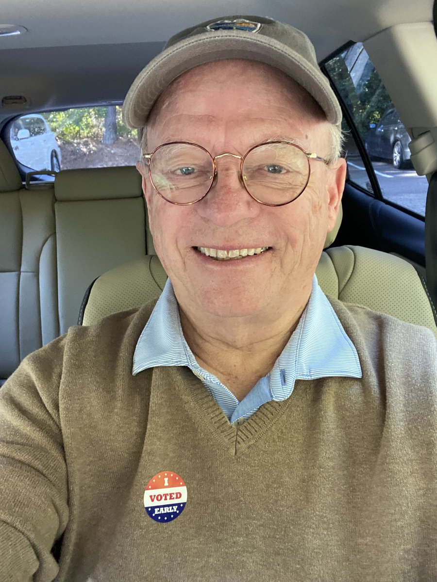 JudgeBobOrr's tweet image. Another old, white, southern male and former Republican with a proud vote for Kamala Harris in the box. #Republicans for Harris. ⁦