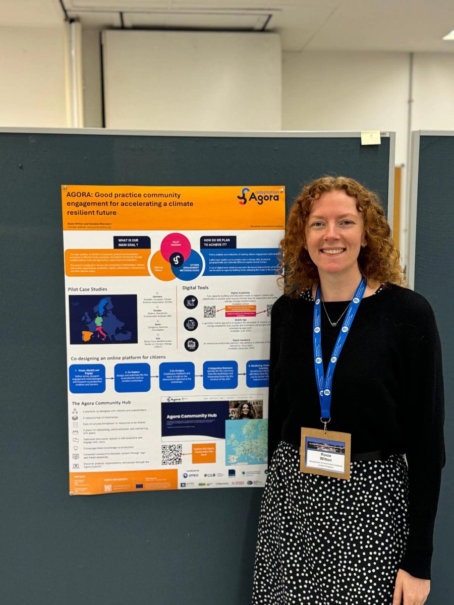 📆 From October 23 to 26, Rosie Witton form <a href="/SEIresearch/">Stockholm Environment Institute (SEI)</a> attended Multi-Hazard Disaster Risk Reduction Academy for Young Researchers and Practitioners in Barcelona, organised by various EU projects.
Photo credits:
(1) Unknown
(2) Janne Parviainen (SEI)