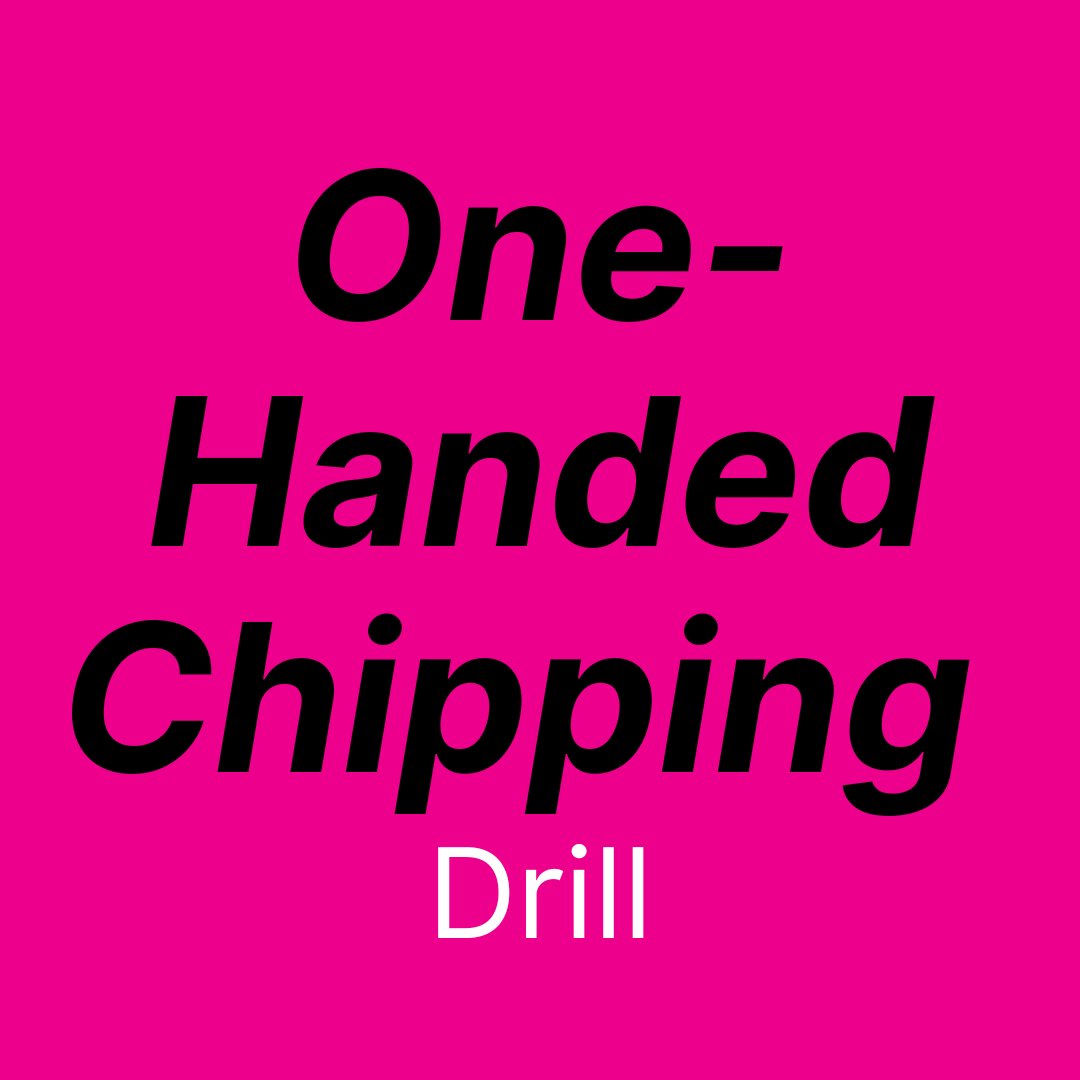 Fitecgolf_USA's tweet image. One-Handed Chipping Drill

Chip with just your lead hand (left for right-handed golfers) to improve feel and control. 

Then switch to your trail hand. 

This drill helps develop a soft touch and eliminates excessive wrist movement. 

#SoftTouch #ChippingControl #GolfShortGame