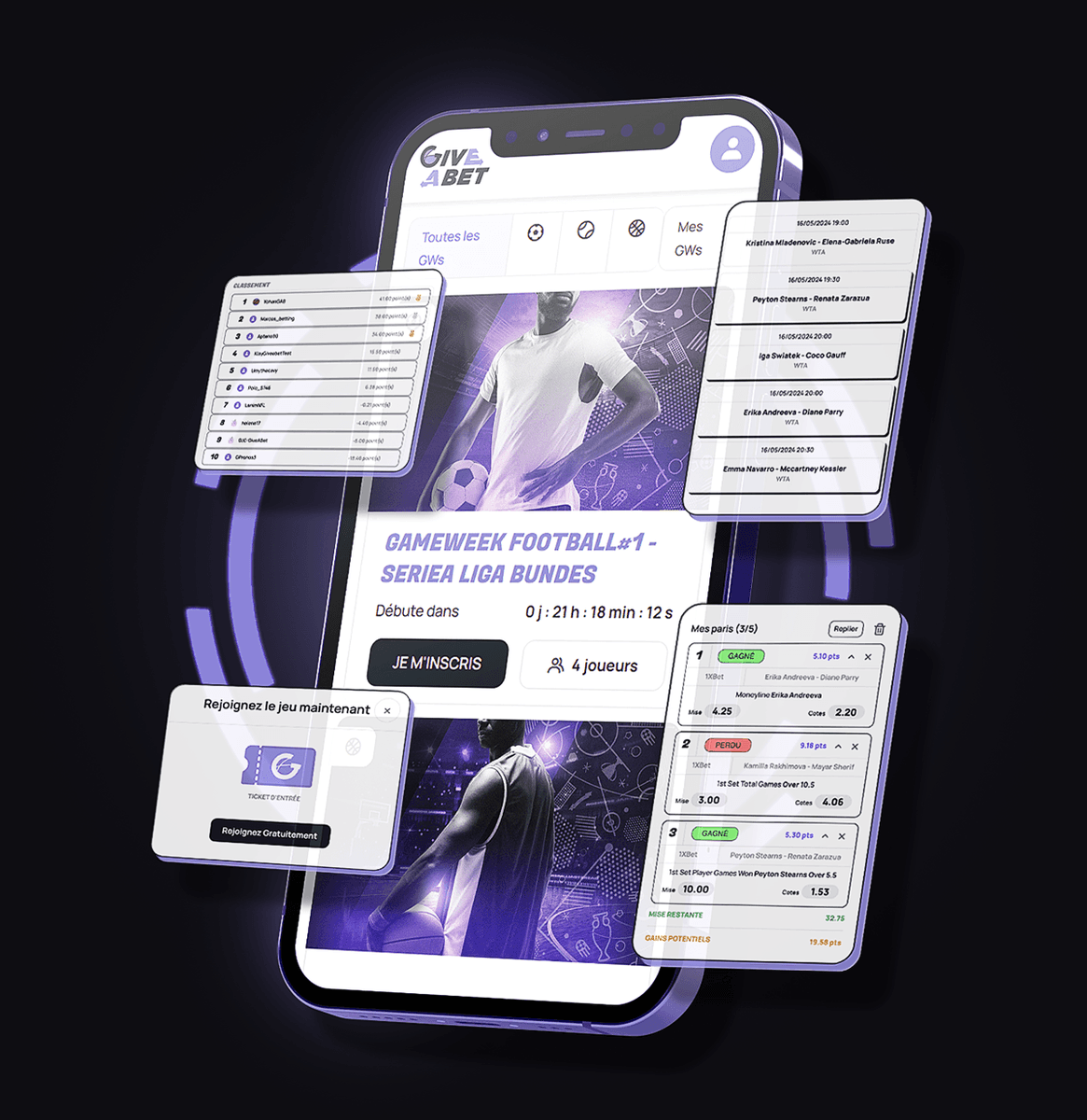 🔥Envie de défier le boss de la Team BDT sur la Ligue des Champions ?

⚔️Rejoins notre compétition dès maintenant et mesure-toi aux meilleurs parieurs ! 

✅L'inscription et la participation sont 100% gratuites.

📲 giveabet.com

#TeamParieur #ChampionsLeague