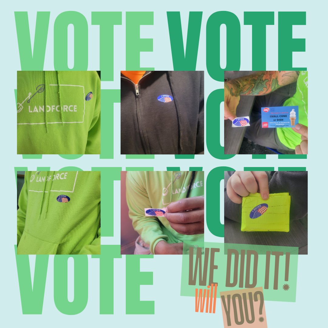 It's Election Day!  Your vote shapes our future, locally and nationally. We’ve voted; now it’s your turn! Let’s make our voices heard together. Get out and vote! #ElectionDay #YourVoteMatters #MakeYourVoiceHeard #GetOutAndVote