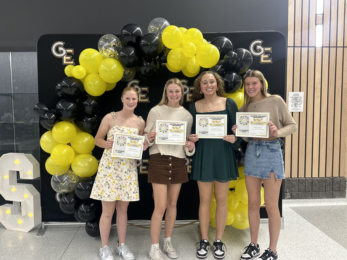 All EMC Awards:
All Conference
Emerson Husen
Addi Shannon
Rylan Anderson

Honorable Mention
Kendall Johnson 
Aubrey Horst 
Tessa Jensen
Amanda Weis