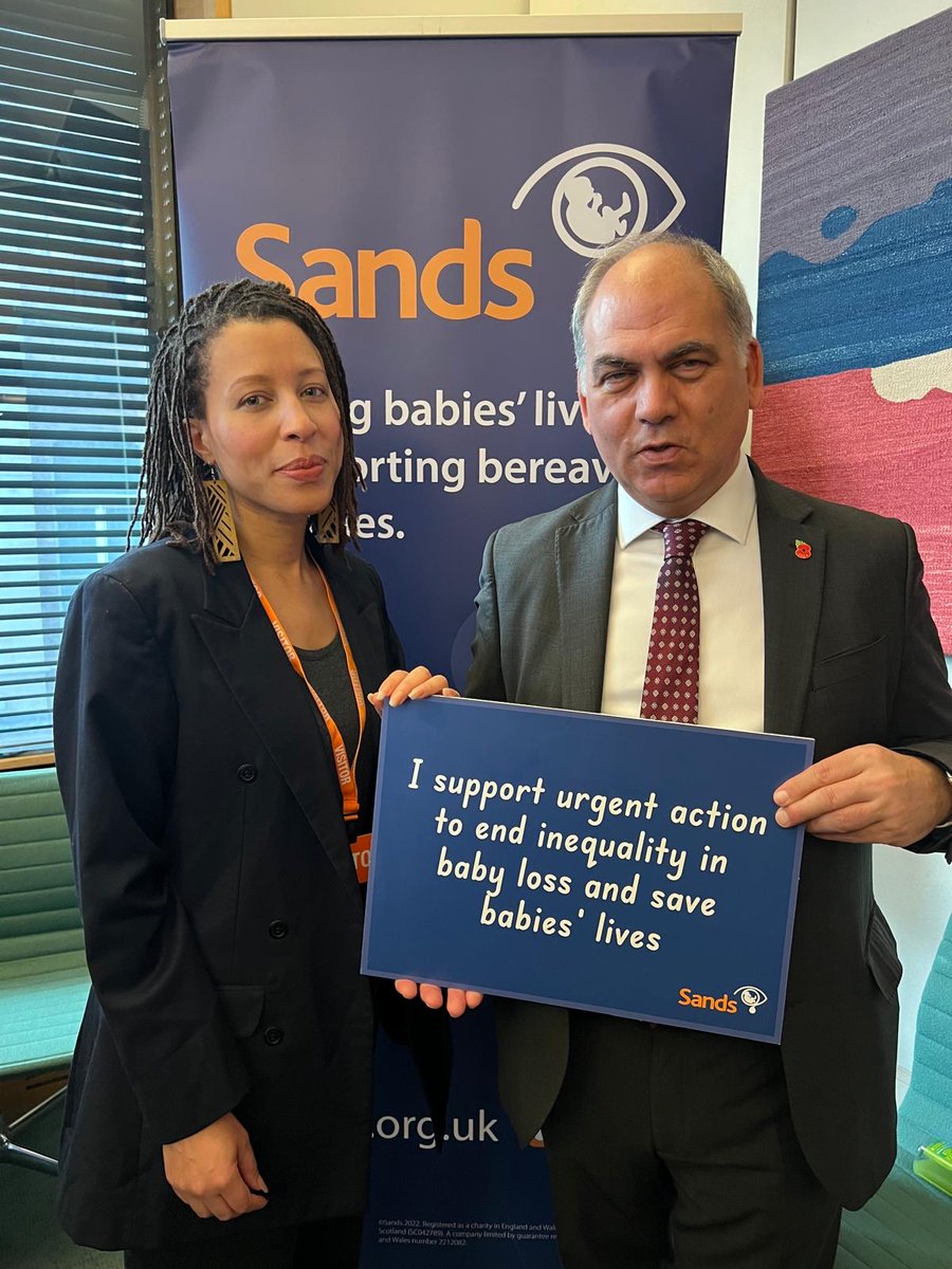 Bambos Charalambous (@bambosmp) on Twitter photo Met with <a href="/SandsUK/">Sands - baby loss charity ππ§‘</a> and <a href="/tommys/">Tommy's</a> today to hear the harrowing experiences of parents who suffer baby loss.
They look toward the Govt. to renew the National Maternity Safety Ambition and commit to reducing vast racial inequalities in pregnancy and baby loss.
#BabyLoss #PregnancyLoss Met with <a href="/SandsUK/">Sands - baby loss charity ππ§‘</a> and <a href="/tommys/">Tommy's</a> today to hear the harrowing experiences of parents who suffer baby loss.
They look toward the Govt. to renew the National Maternity Safety Ambition and commit to reducing vast racial inequalities in pregnancy and baby loss.
#BabyLoss #PregnancyLoss