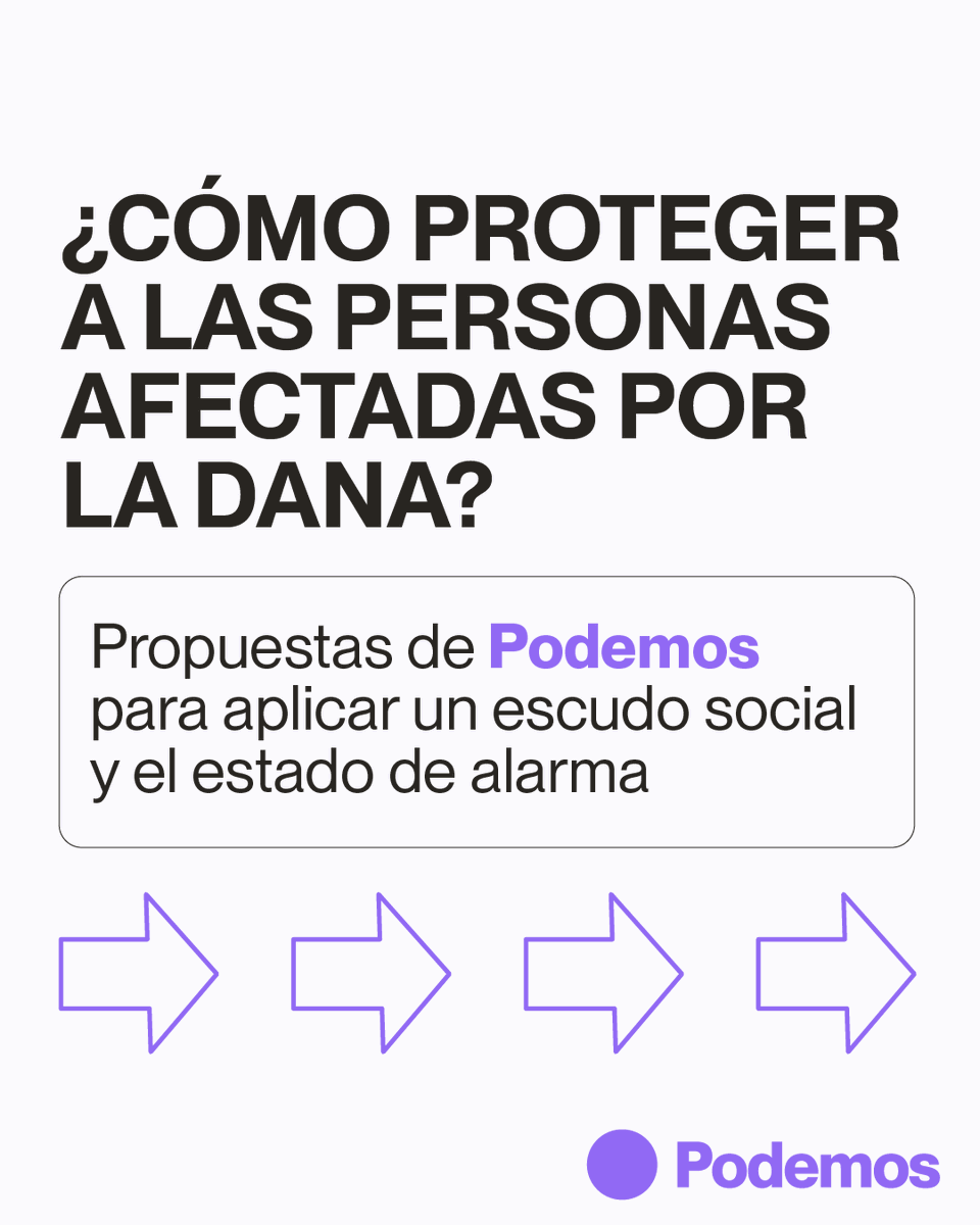 9 medidas para proteger a los afectados y las afectadas por la DANA 👇🧵