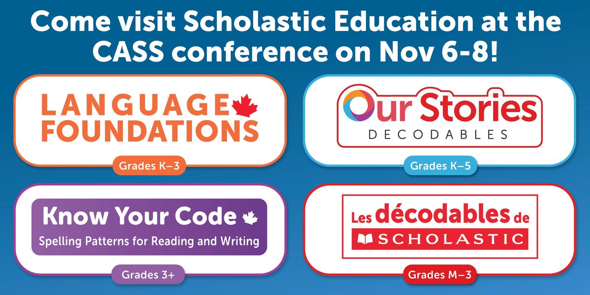 KimZandboer's tweet photo. We are delighted to be one of the sponsors for the Alberta College of Superintendent's Fall 2024 conference! Stop by, say hello and see what is new! #CASS @CASSalberta #abed #abedchat https://t.co/Rkv0pzE18Q