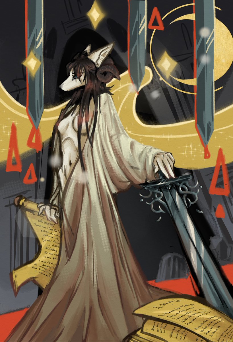 Tessa_Gaf's tweet photo. Queen of swords https://t.co/BUY2y1kSOV