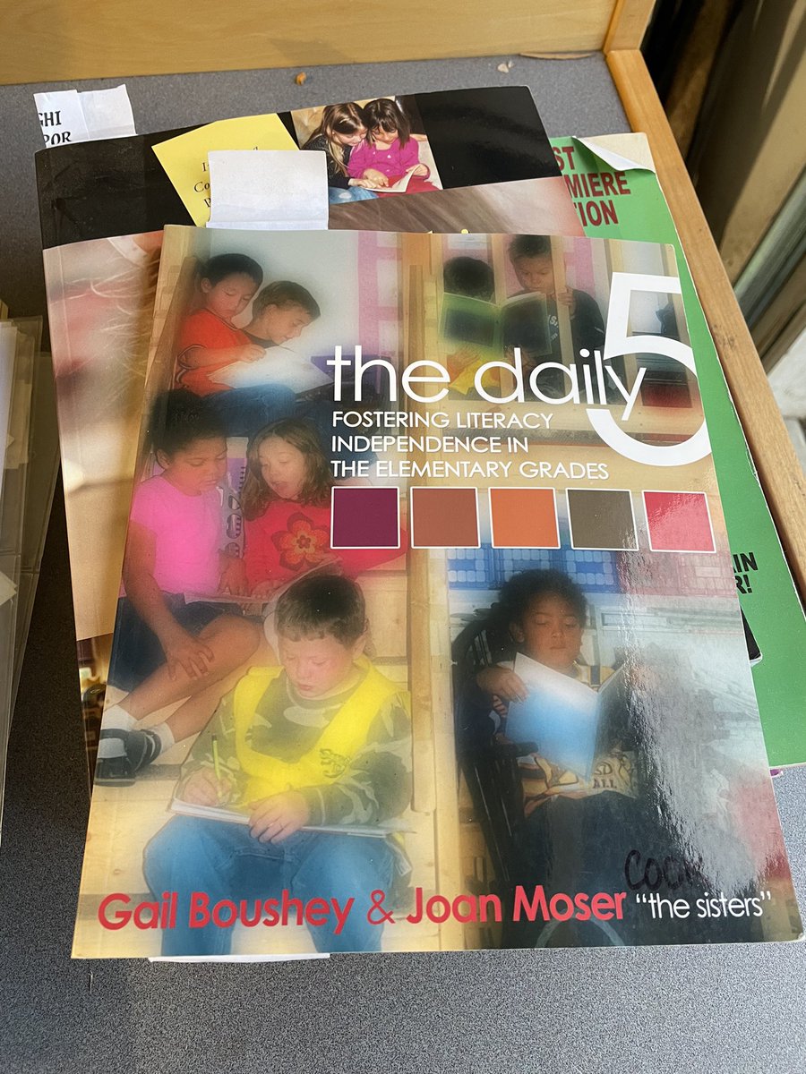 CatherineCook58's tweet image. Slowly, but surely, I’m going through my books and files after retiring over a year ago, looking for things to donate or use with my reading students. This book doesn’t fall in either category, it belongs in my recycling bin. 
#KnowBetterDoBetter